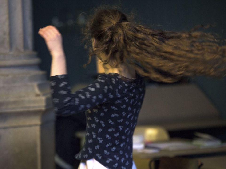 danseuse de dos